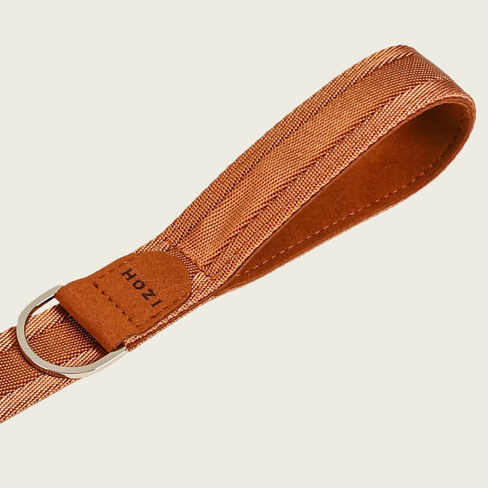 Camel Adjustable Short Dog Leash – Durable Nylon, Auto-Locking Clip, Soft Handle - Image 3