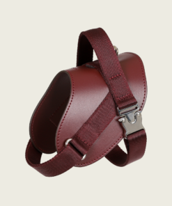 Saddle Harness  Burgundy – Premium Adjustable Saddle Harness for Dogs | Glawn™