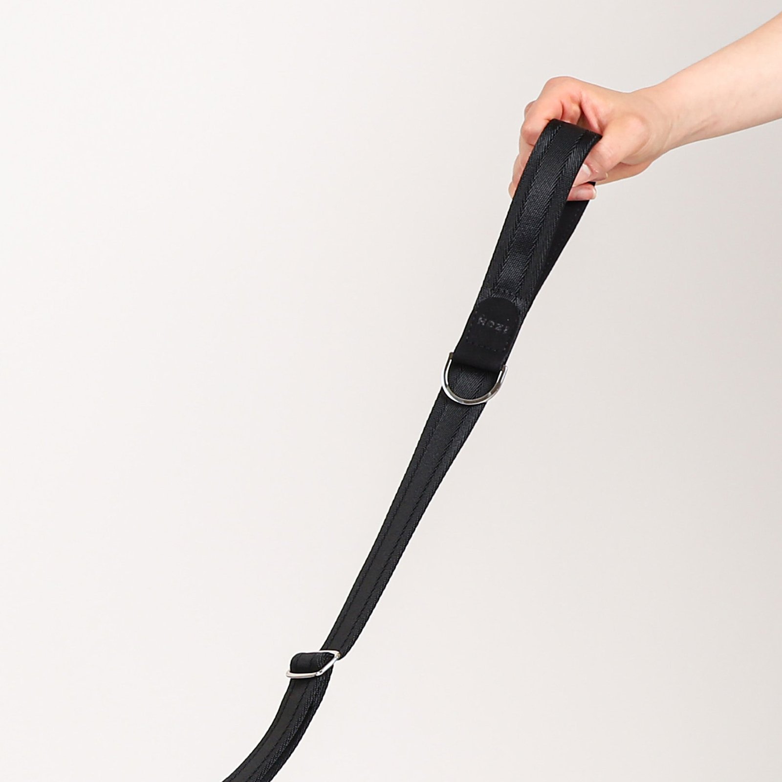 Black Adjustable Short Dog Leash – Durable Nylon, Auto-Locking Clip, Soft Handle - Image 9