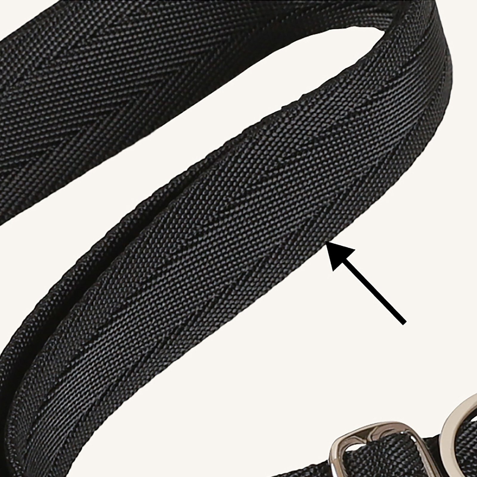 Black Adjustable Short Dog Leash – Durable Nylon, Auto-Locking Clip, Soft Handle - Image 11
