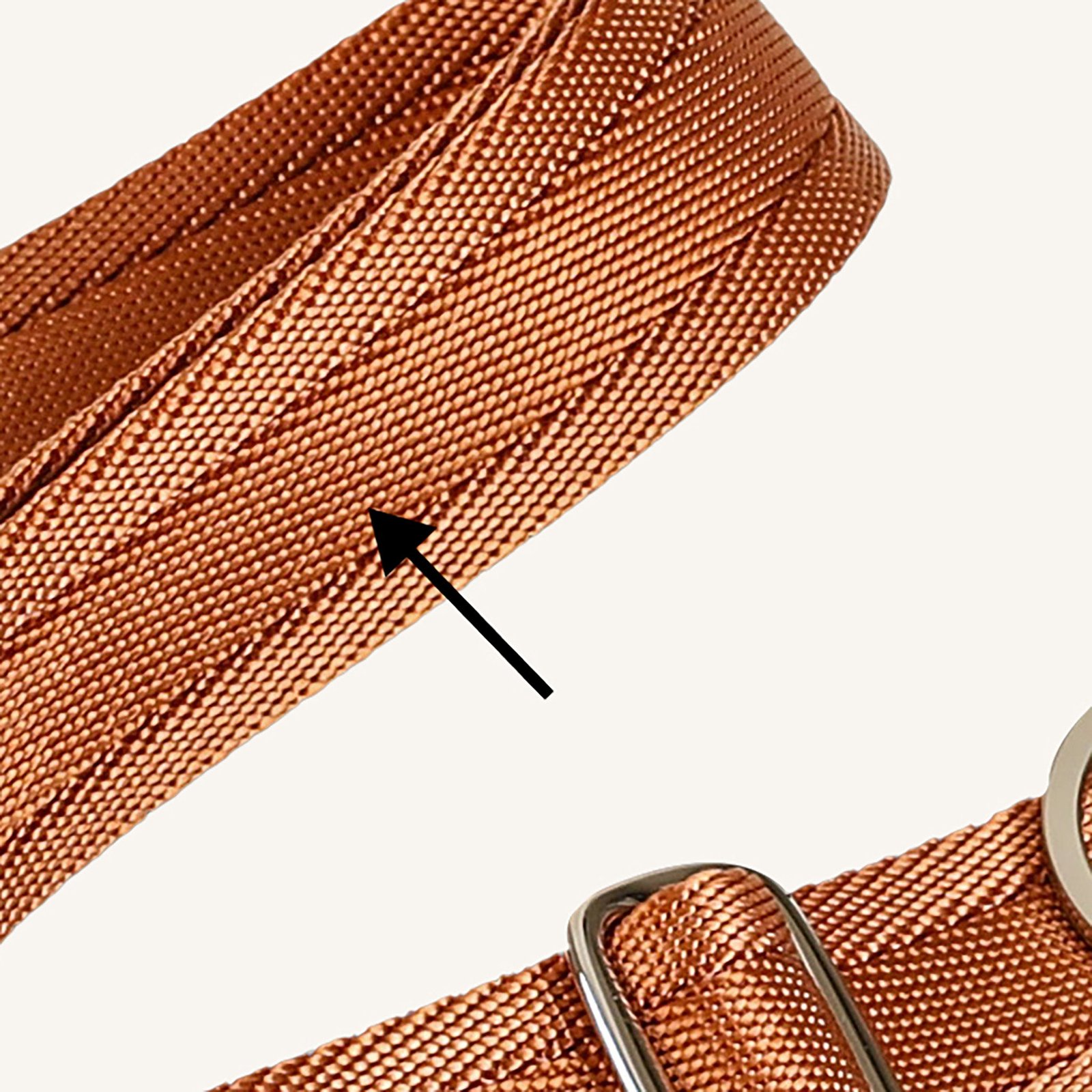 Camel Adjustable Short Dog Leash – Durable Nylon, Auto-Locking Clip, Soft Handle - Image 9