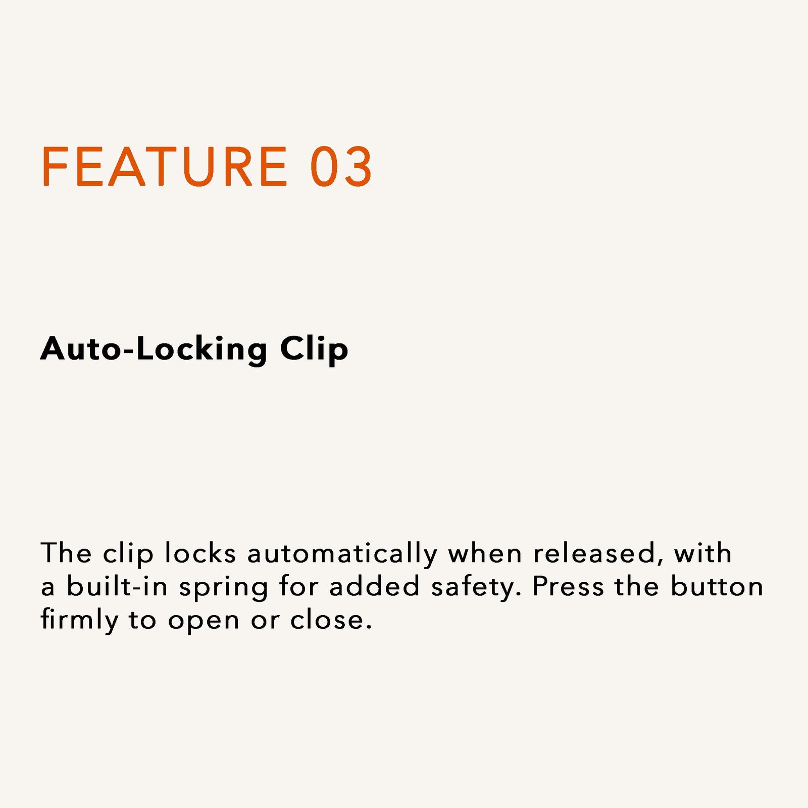 Beige Adjustable Short Dog Leash – Durable Nylon, Auto-Locking Clip, Soft Handle - Image 8