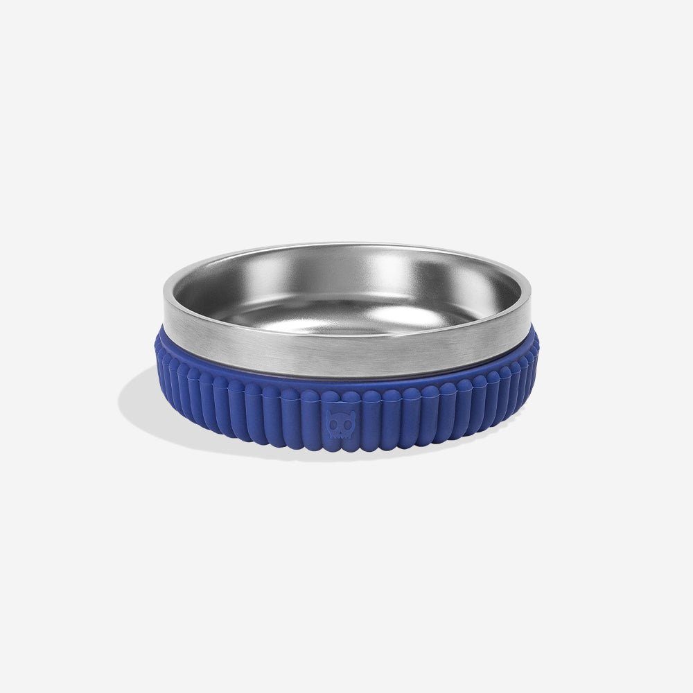 Stripes Blue Tuff Bowl 550ml – Durable Non‑Slip Pet Food & Water Bowl - Image 2